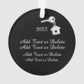 Zie Terug - Welkom thuis Ornament (achterkant)