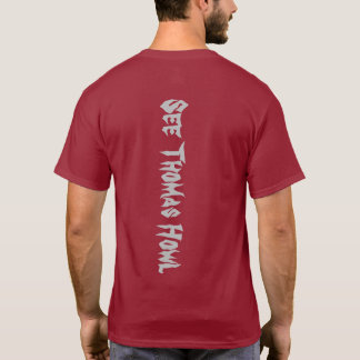 Zie Thomas Howl Original Logo (Maroon) T-shirt