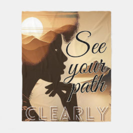 Zie uw pleister goed fleece deken