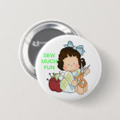 ZIE VEEL PLEZIER RONDE BUTTON 5,7 CM (Voorkant /achterkant)