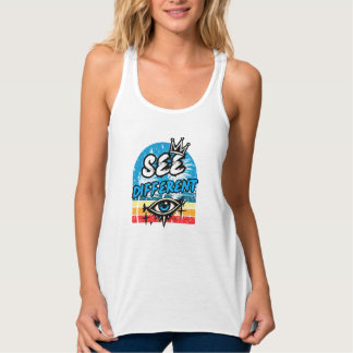 Zie Verschillende Retro Tank Top