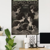 Ziegfeld 1920-Hold me Poster (Thuiskantoor)