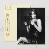 Ziegfeld Follies Girl Briefkaarten (Voorkant / Achterkant)