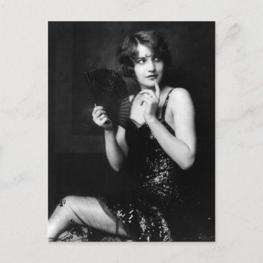 Ziegfeld Follies Girl Briefkaarten (Voorkant)