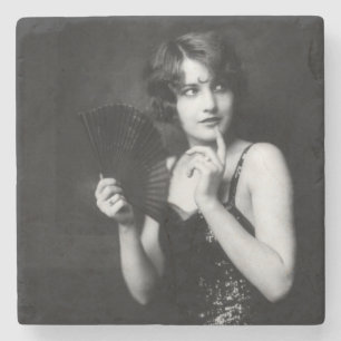 Ziegfeld Follies Girl Stenen Onderzetter