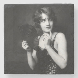 Ziegfeld Follies Girl Stenen Onderzetter