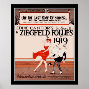 Ziegfield Follies van 1919 Poster