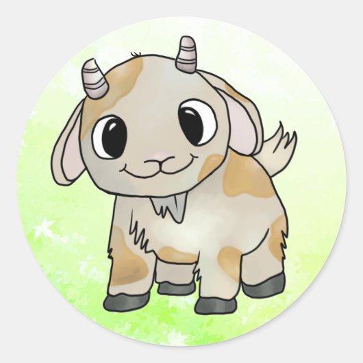 Zieglein Ronde Sticker (Voorkant)