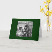 Ziek als hond? Beterschap! Kaart (Gele Bloem)