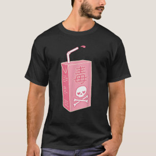 Ziek Cute Yami Kawaii Japans Kanji Gif Juice T-shirt