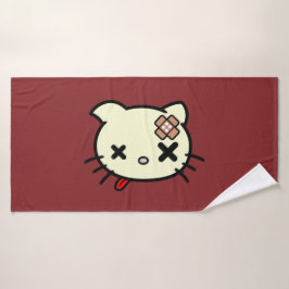 Ziek Kat Badhanddoek