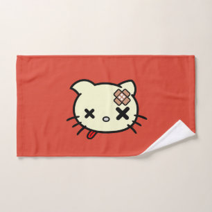 Ziek Kat Handdoek