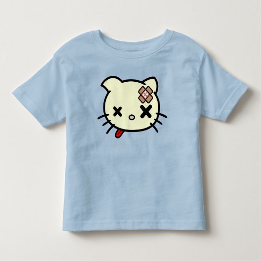 Ziek Kat Kinder Shirts (Voorkant)