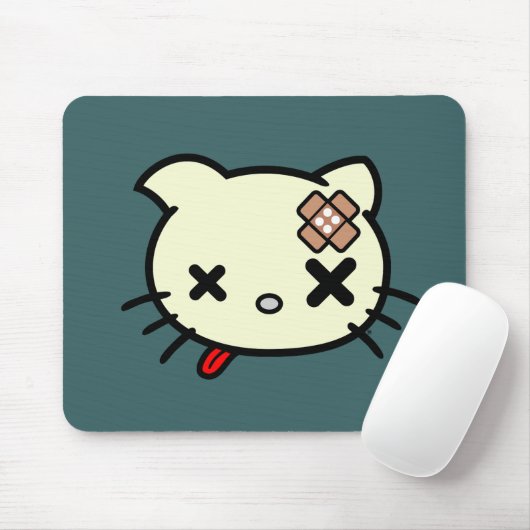 Ziek Kat Muismat (Met muis)