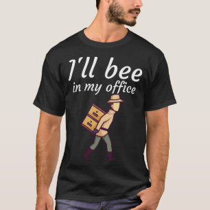 Zieke bij in mijn kantoor t-shirt