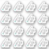 Zieke Dag Herinnering Mini Thermometer Bujo Planne Sticker (Voorkant)
