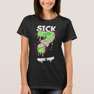 Zieke Seven Meme T-shirt Leuke Woordspeling Drip