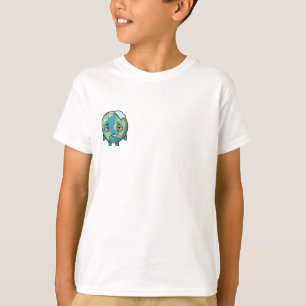 Zieke Slaperige Aarde Kinderen T-shirt