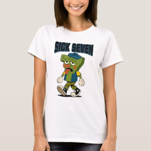 Zieke Zeven 67 Halloween Kostuum voor Trending Pop T-shirt