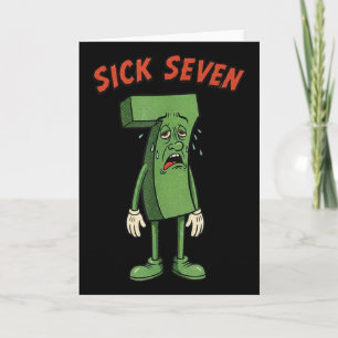 Zieke Zeven 67 Meme Halloween Kostuum Fun Retro Hu Kaart