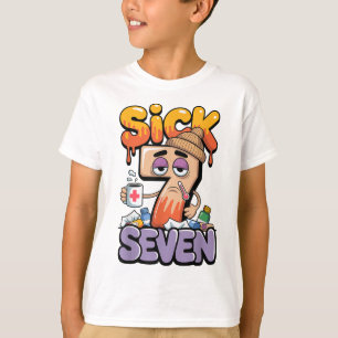 Zieke Zeven Zes Zeven 6 7 Grappig 67 Gen Alpha Jar T-shirt