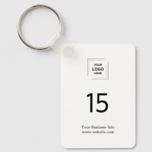 Ziekenhuis branding Kamer Nummer Logo Modern Sleutelhanger
