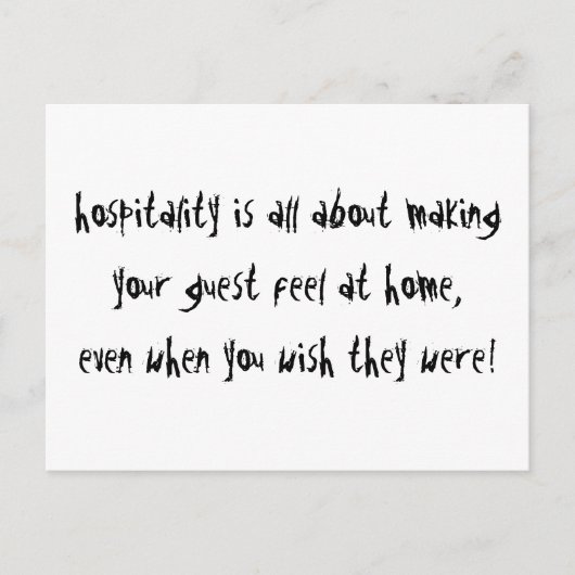 Ziekenhuis Briefkaart (Voorkant)