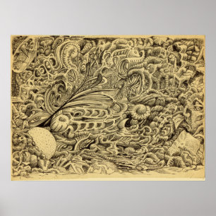 Ziekenhuis, door Brian Benson Poster