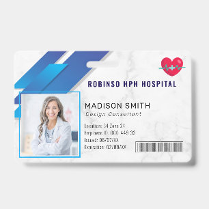 Ziekenhuis Medisch Personeel Foto ID Badge
