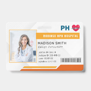 Ziekenhuis Medisch Personeel Foto ID Badge
