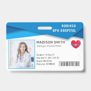 Ziekenhuis Medisch Personeel Foto ID Badge