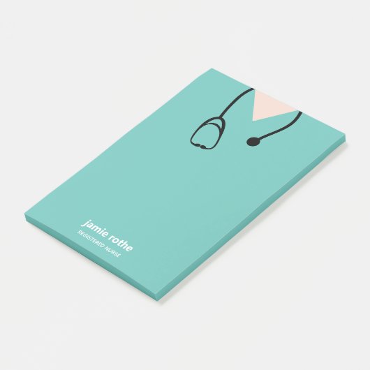 Ziekenhuis Scrubs Post-it® Notes (Schuin)