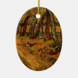 Ziekenhuis Tuin St Paul door Vincent van Gogh Keramisch Ornament