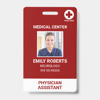 Ziekenhuisarts - Doctor Zuster Foto ID Badge