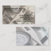 Ziekenhuisverpleegster Visitekaartje (Voorkant / Achterkant)