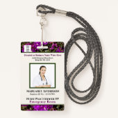 Ziekenhuiswerktuigkaart Logo Aangepast Badge (Voorkant met draagriem)