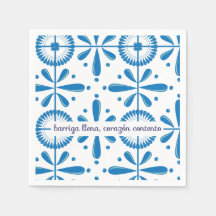 ziekño mexicano estilo talavera