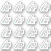 Ziekte Dag Herinnering Mini Thermometer Bujo Plann Sticker (Voorkant)