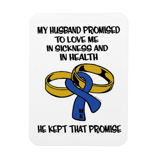 Ziekte/gezondheid...ME Magneet (Verticaal)