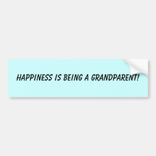 ZIEKTE IS EEN GRANDPARENT! BUMPERSTICKER