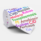 Ziekte Stropdas (Opgerold)