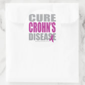 Ziekte van Crohn genezen Ronde Sticker (Tas)