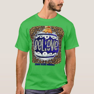 Ziekte van Krabbe Bewustzijn Geloof Ornament Luipa T-shirt