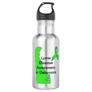 Ziekte van Lyme bewustzijn in Delaware waterfles