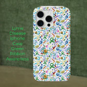 Ziekte van Lyme Gifts, Groene Lintbewustzijn Case-Mate iPhone Case