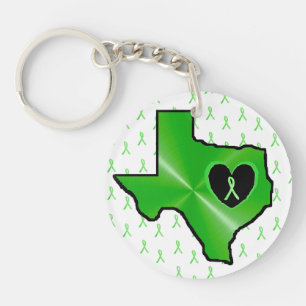 Ziekte van Lyme in Texas 2-zijdige sleutelhanger r