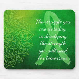 Ziekte van Lyme Inspirerend quote Muismat