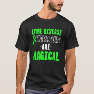 Ziekte van Lyme Survivor Warrior Awareness 36 T-shirt