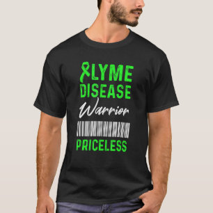 Ziekte van Lyme Survivor Warrior Awareness 39 T-shirt