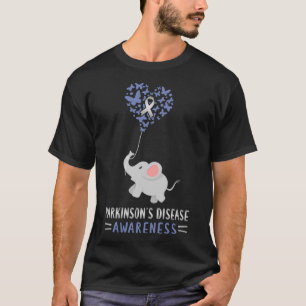 Ziekte van Parkinson Bewustzijnheid Mentale ziekte T-shirt